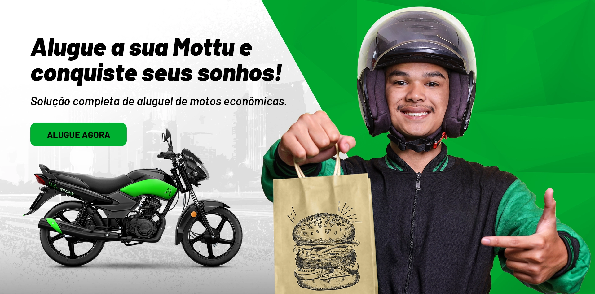 Alugue moto em Brasília